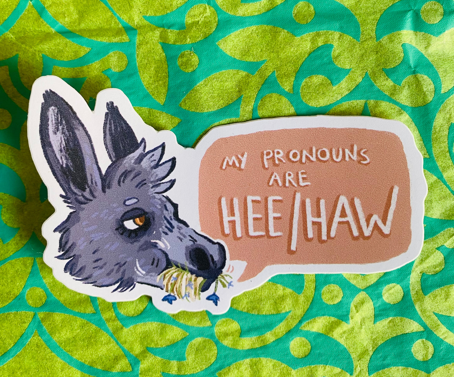 Heehaw Sticker